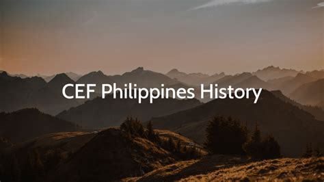 2 – CEF Philippines.